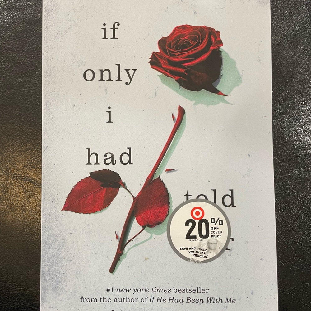 Paper back book, new, never read